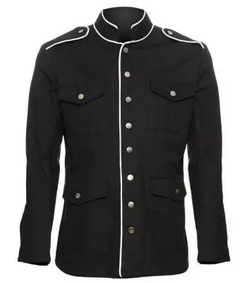 Goth Military Officers Coat: Gothic Army Dominator Jacket