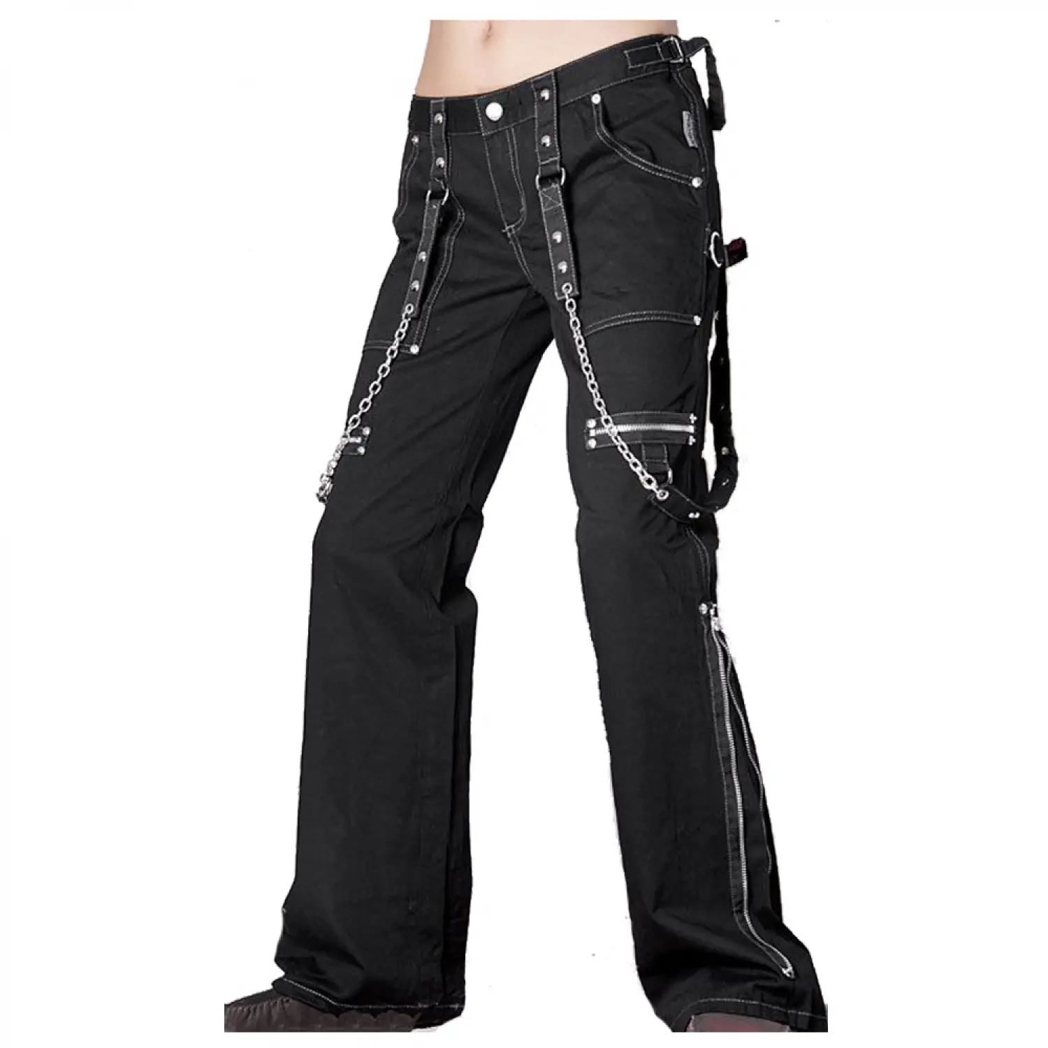 Gothic Rockstar Bootcuts Pant: Punk Rock Disco Pants