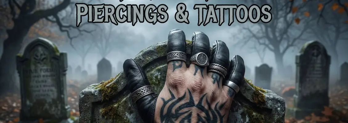 Crafting the Ultimate Gothic Aesthetic: A Guide to Piercings & Tattoos