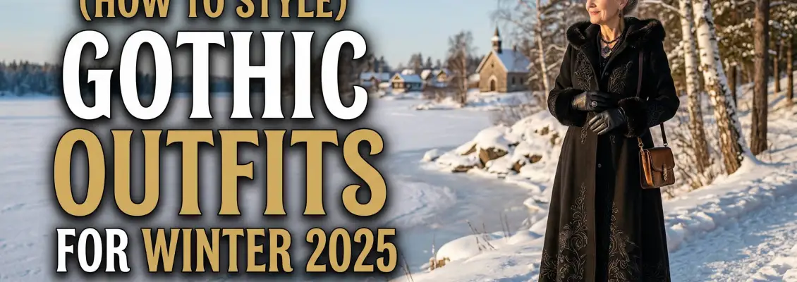 How to Style Gothic Outfits for Winter 2025: Dark Layers Guide