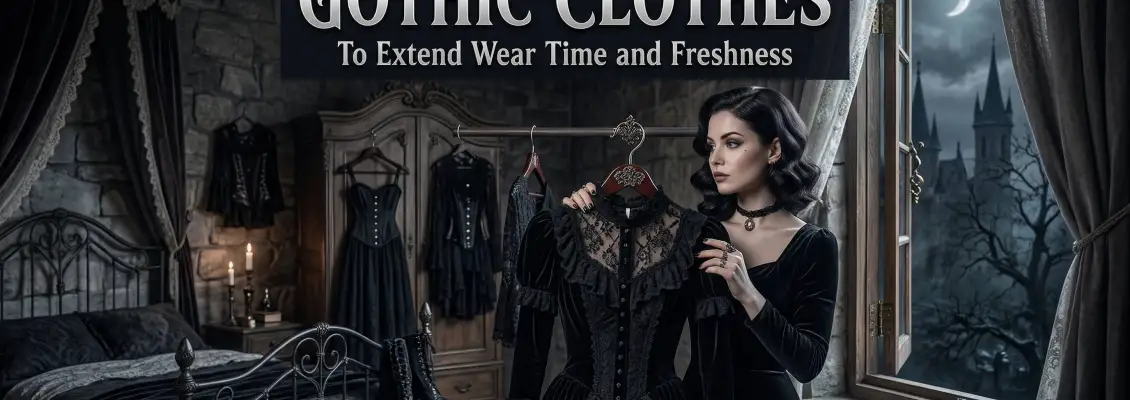 How to Air Out Gothic Clothes to Extend Wear Time and Freshness