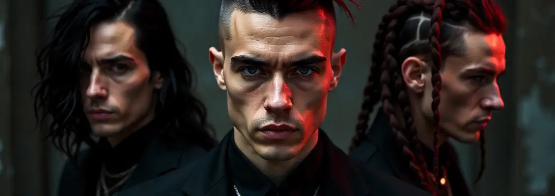 Gothic Hair Ideas for Men