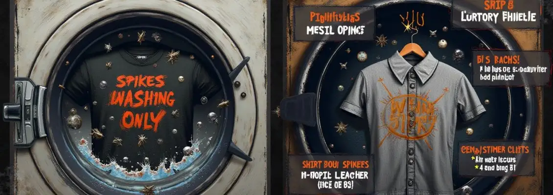 How to Wash Studded Shirts Without Ruining Spikes: A Heavy Metal Laundry Guide