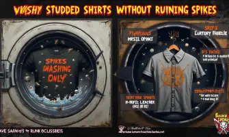 How to Wash Studded Shirts Without Ruining Spikes: A Heavy Metal Laundry Guide
