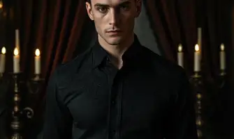Gothic Button-Up Shirts: Dark Elegance Meets Structured Rebellion