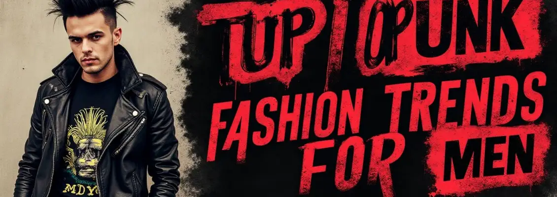 Top 10 Punk Fashion Trends for Men