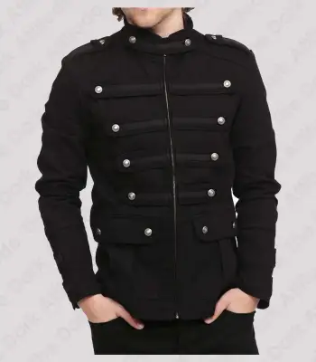 Gothic Officers Military Jacket Banned VTG Army Jacket