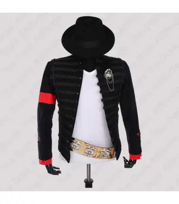 Classic MJ Michael Jackson Hussars Banned Jacket