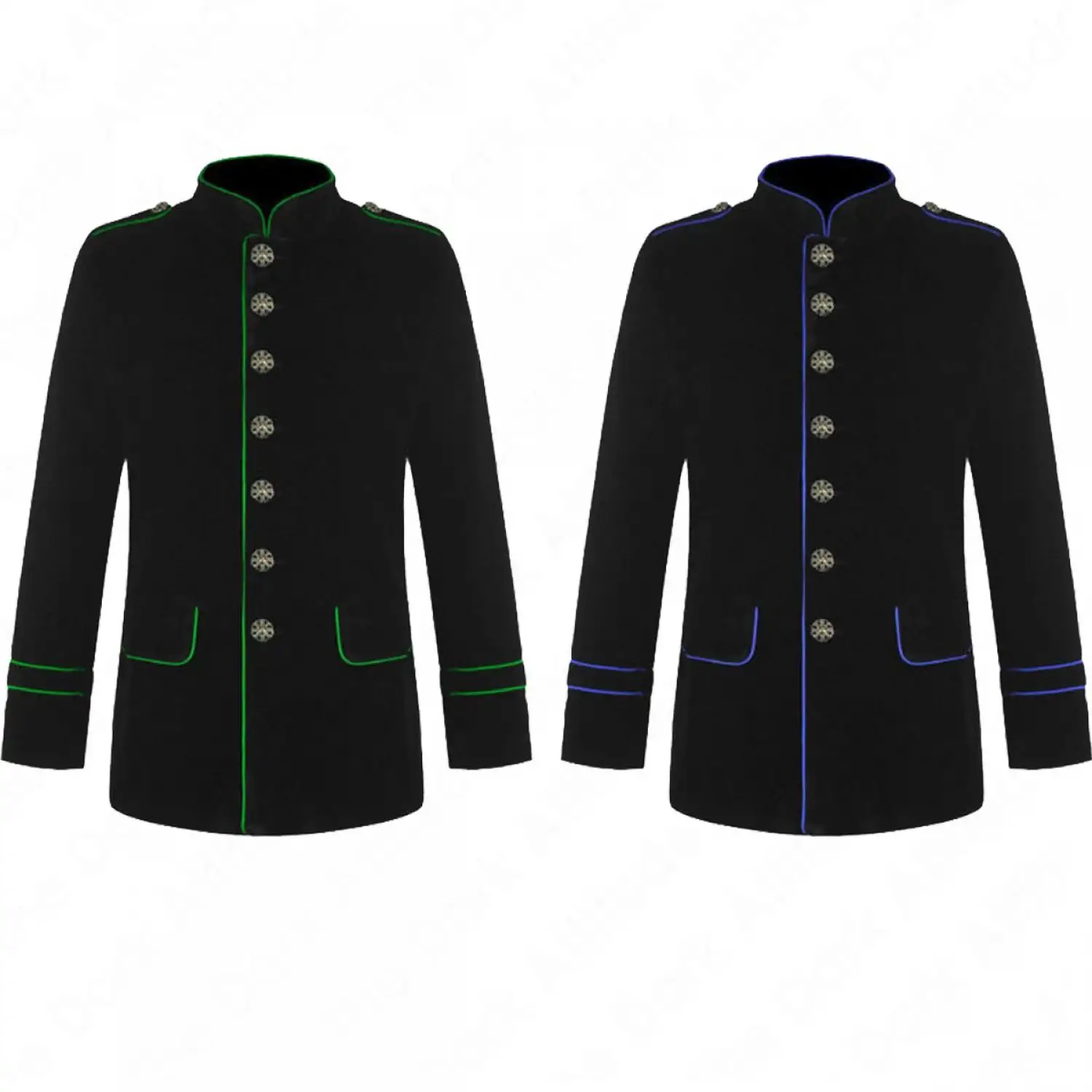 Steampunk Strategist Blazer | Military Parade Victorian Back Jacket