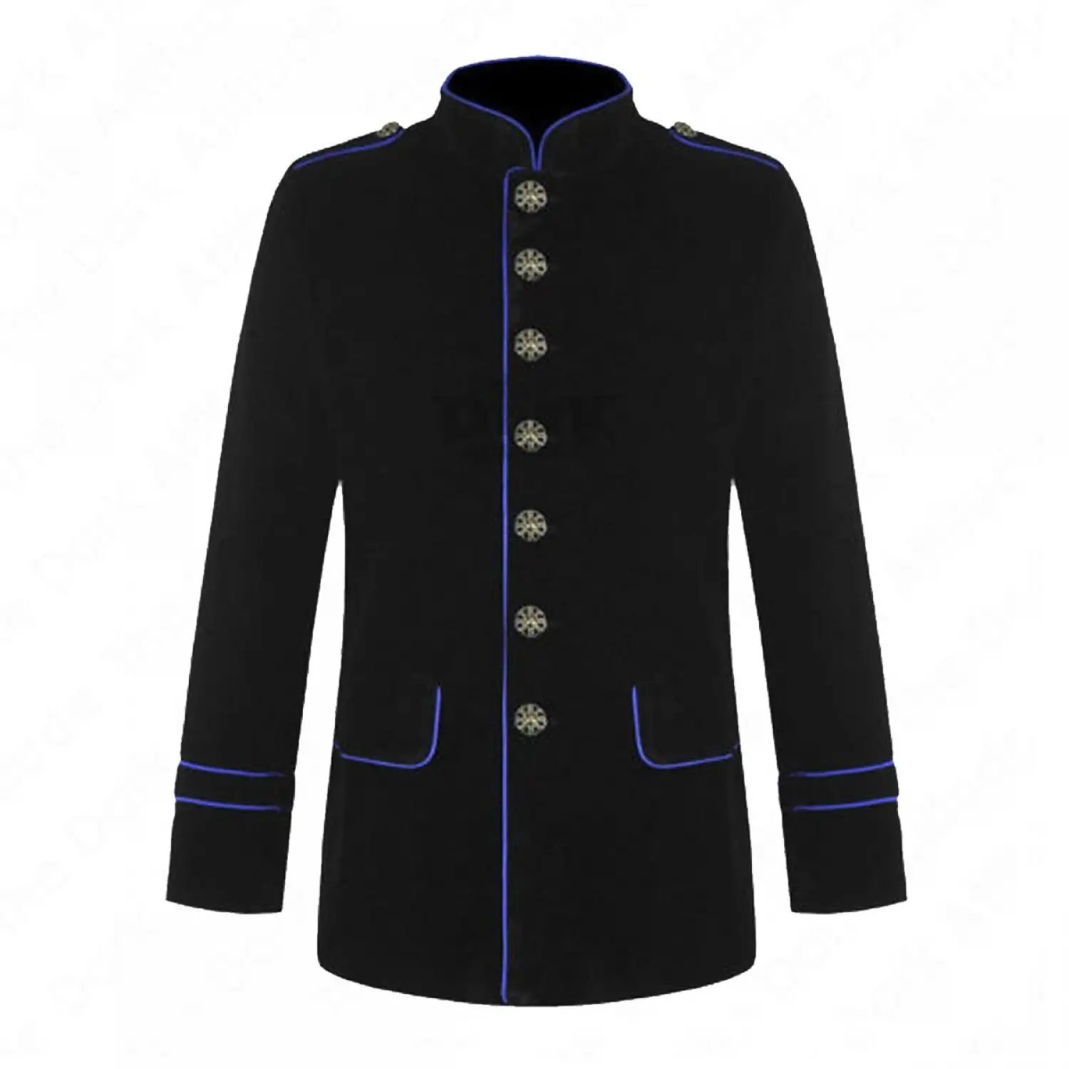 Steampunk Strategist Blazer | Military Parade Victorian Back Jacket
