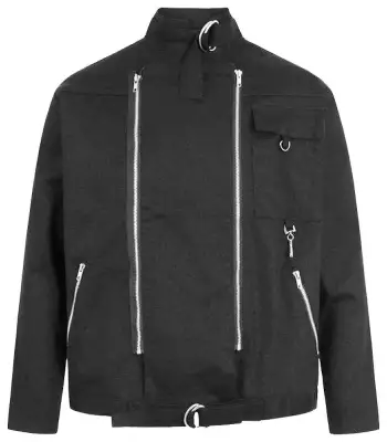 Twin Zip Funnel Neck Jacket
