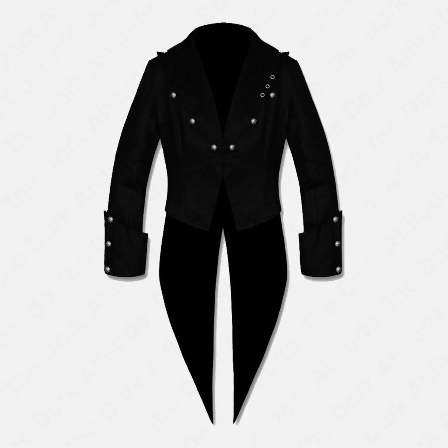 Vampires Black Swallow Tailcoat | Steampunk Gothic Tailcoat Men