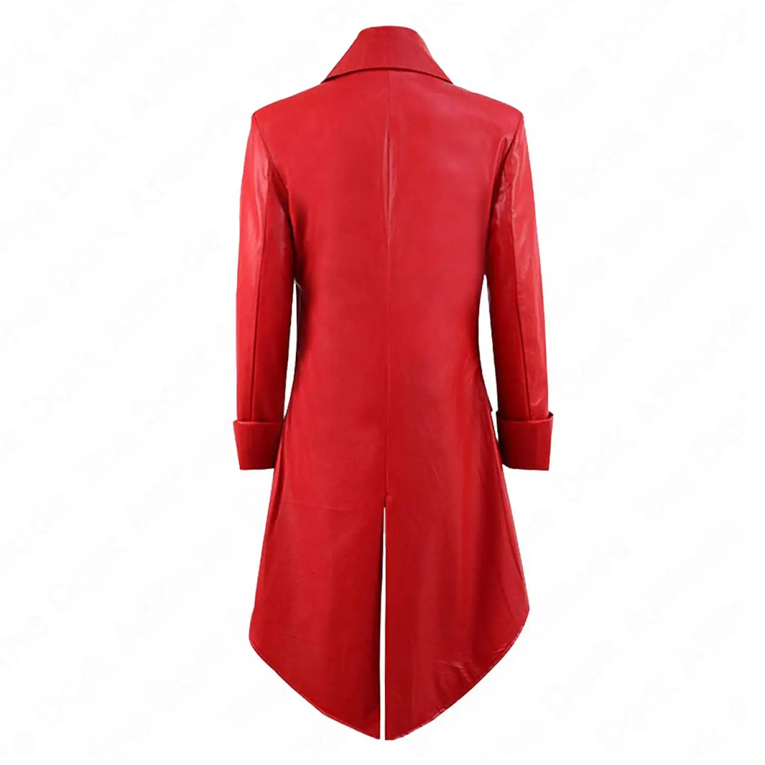 Steampunk Real Leather Tailcoat Men's : Victorian Vanguard Coat