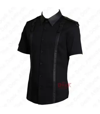 Men's Gothic Cyberpunk Steampunk Techwear Shirt