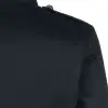 Black Gothic Warrior Jacket: Military Drummer Parade Jacket