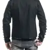 Black Gothic Warrior Jacket: Military Drummer Parade Jacket