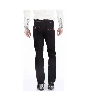 Gothic Military Officer Pants
